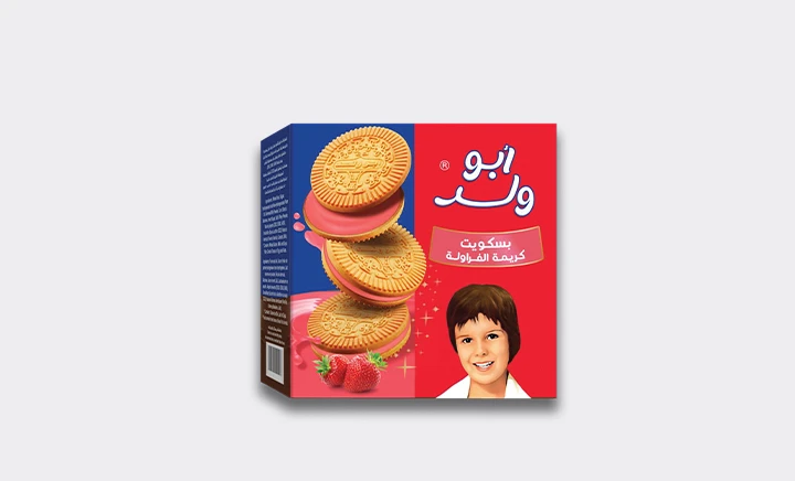 Abu Walad Strawberry Biscuit